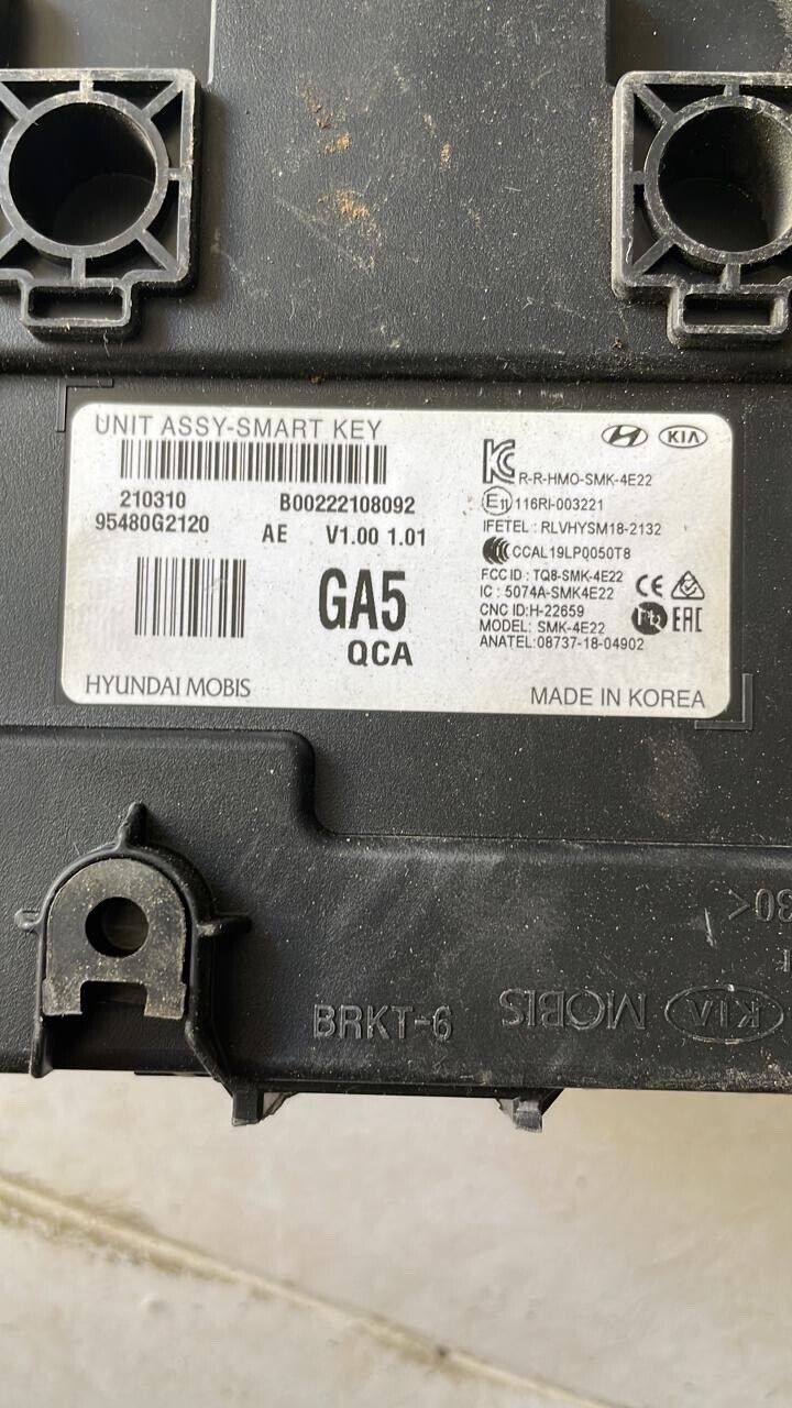 Hyundai Ioniq 2017 2022 OEM Smart Key ASSY unit 95480G2120 GA5